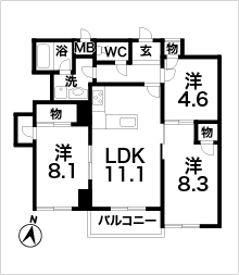 室内見取り図